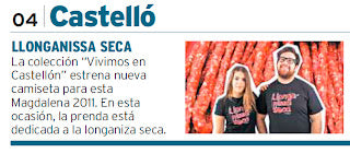 Camisetas sobre Llonganissas Secas