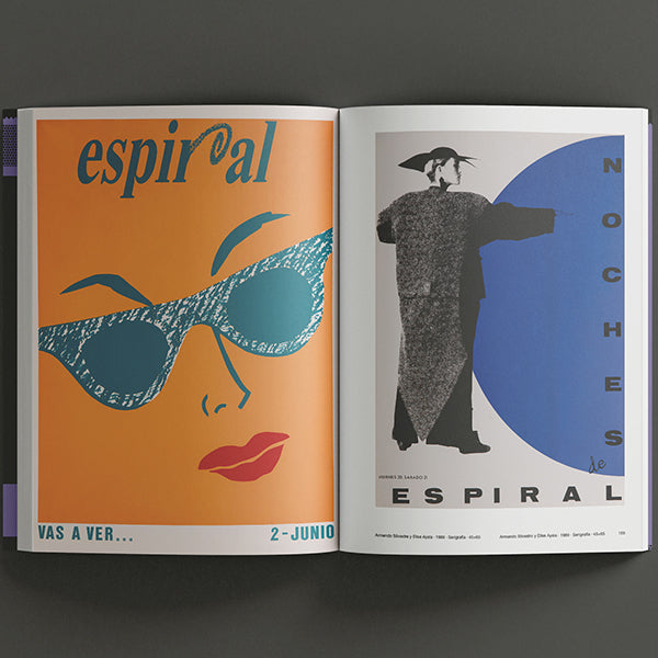 Páginas interiores del libro ruta Gráfica con ejemplos de espiral