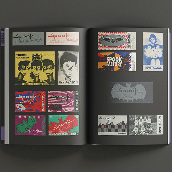 Páginas interiores del libro ruta Gráfica con ejemplos de spook