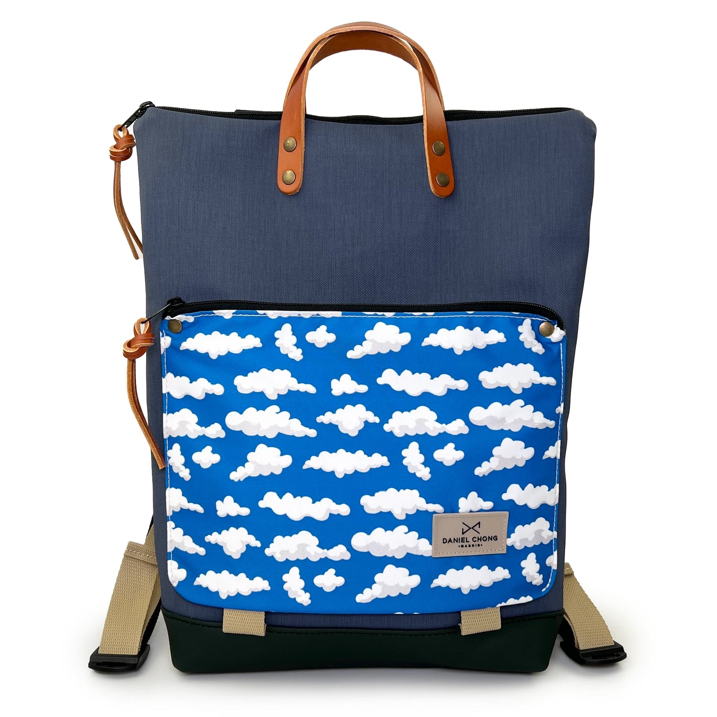 Mochila Book Holder Impermeable en las nubes Azul de Daniel Chong