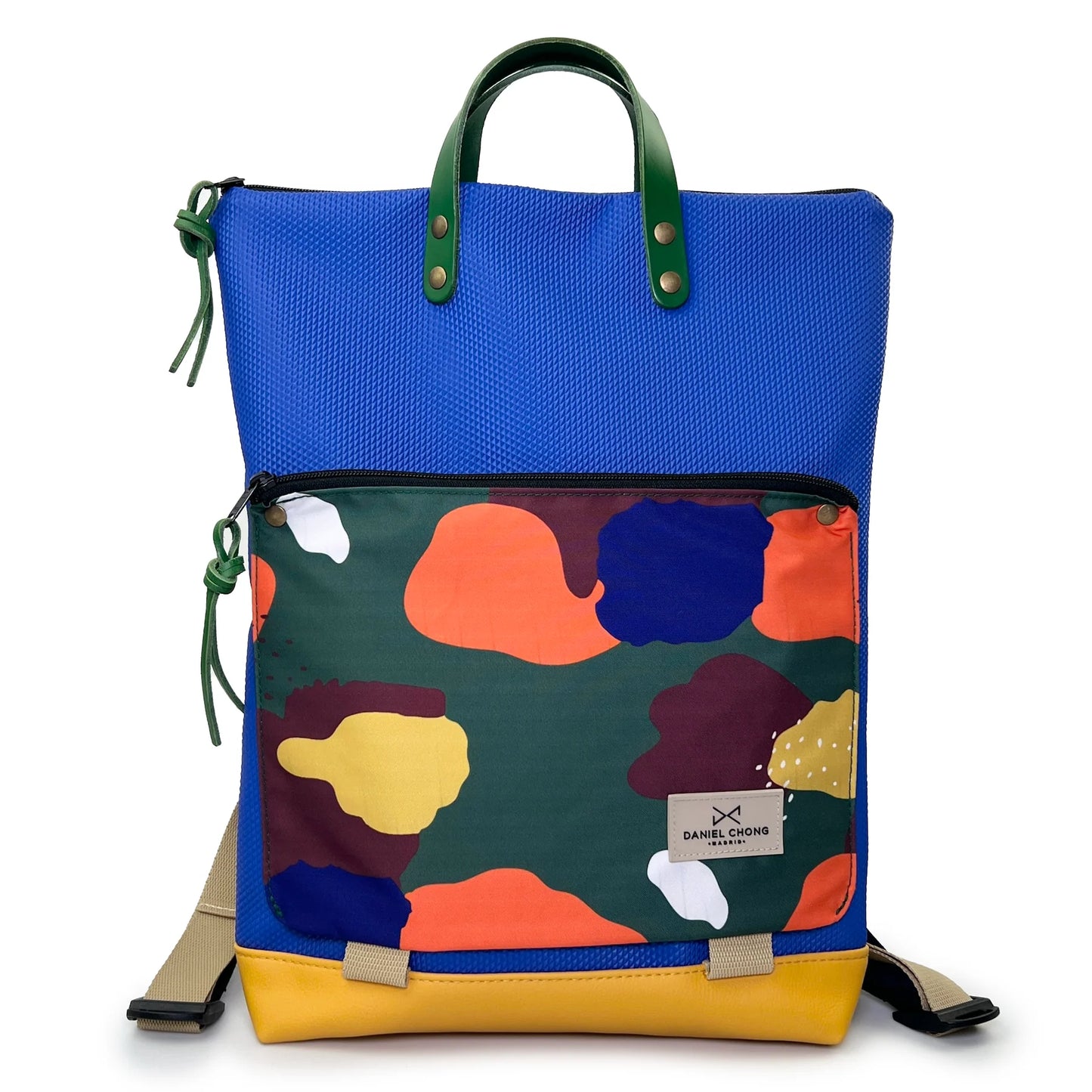 Mochila Book Holder Impermeable camuflaje azul de Daniel Chong