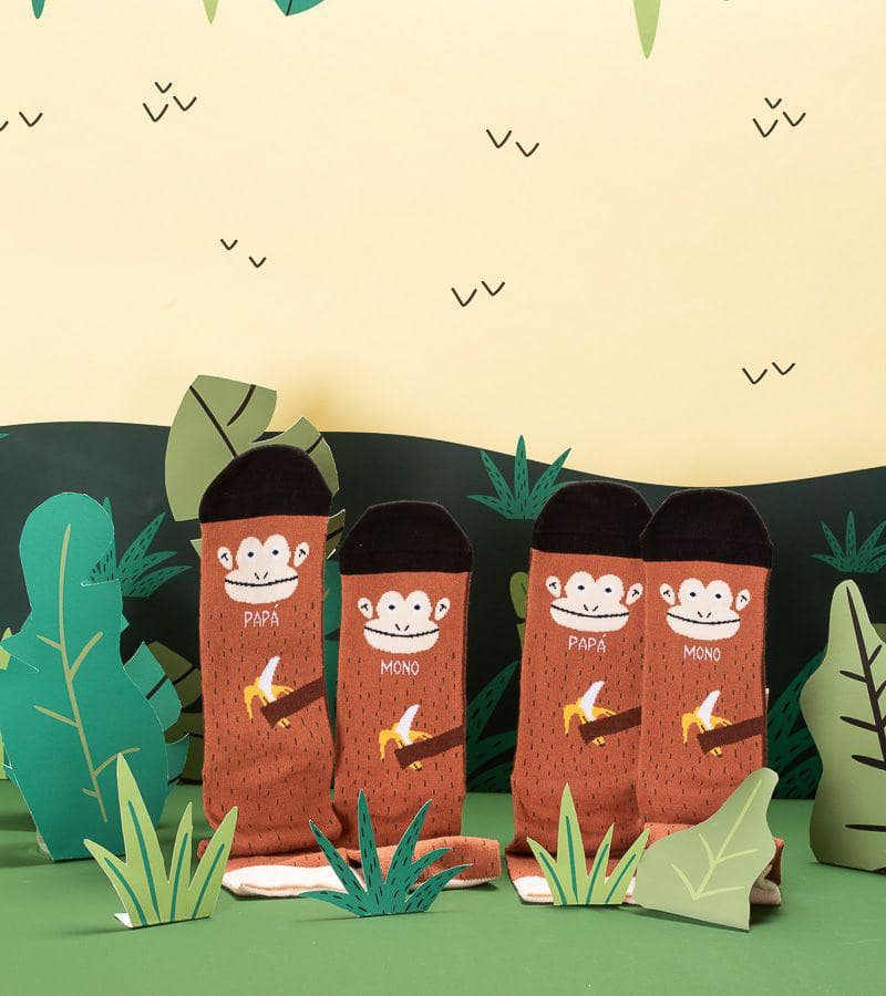 Calcetines Papá mono
