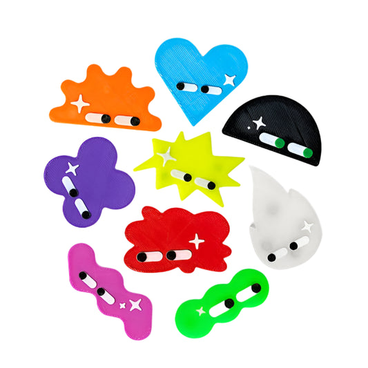 Pack de 3 imanes de Orlion Studio