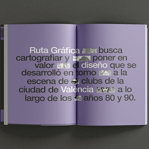 Páginas interiores del libro ruta Gráfica