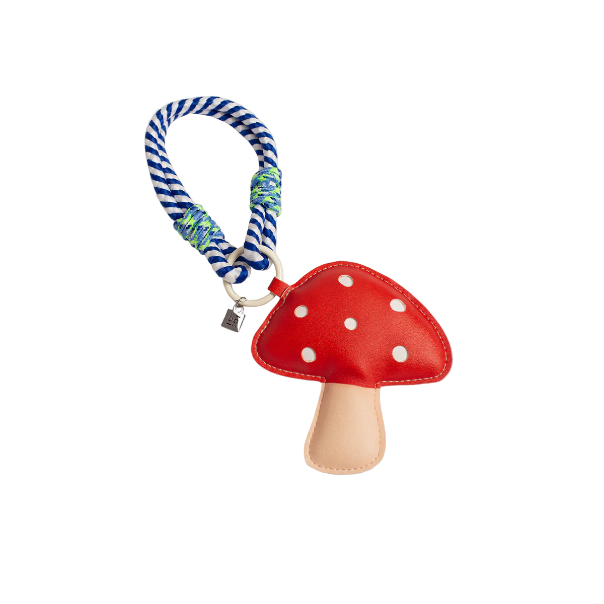 Llavero para adornar el bolso con forma de seta