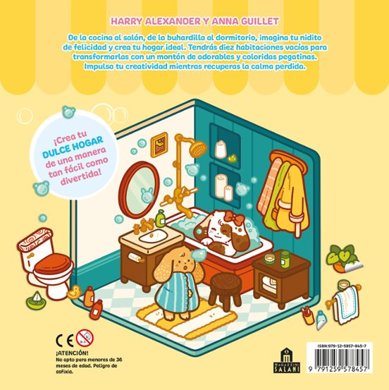 Cozy stickers Hogar, dulce hogar