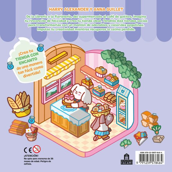 Cozy stickers: Tiendas con encanto