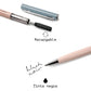 Cómo funcionan los bolígrafos de diseño de colores rosa nude y gris zinc de los diseñadores Papier Tigre de París