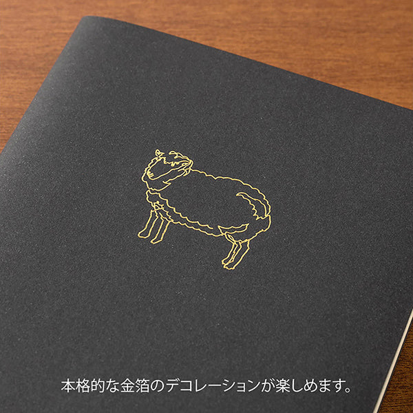 Calcomanias doradas con motivos de animales terrestres para decorar libretas