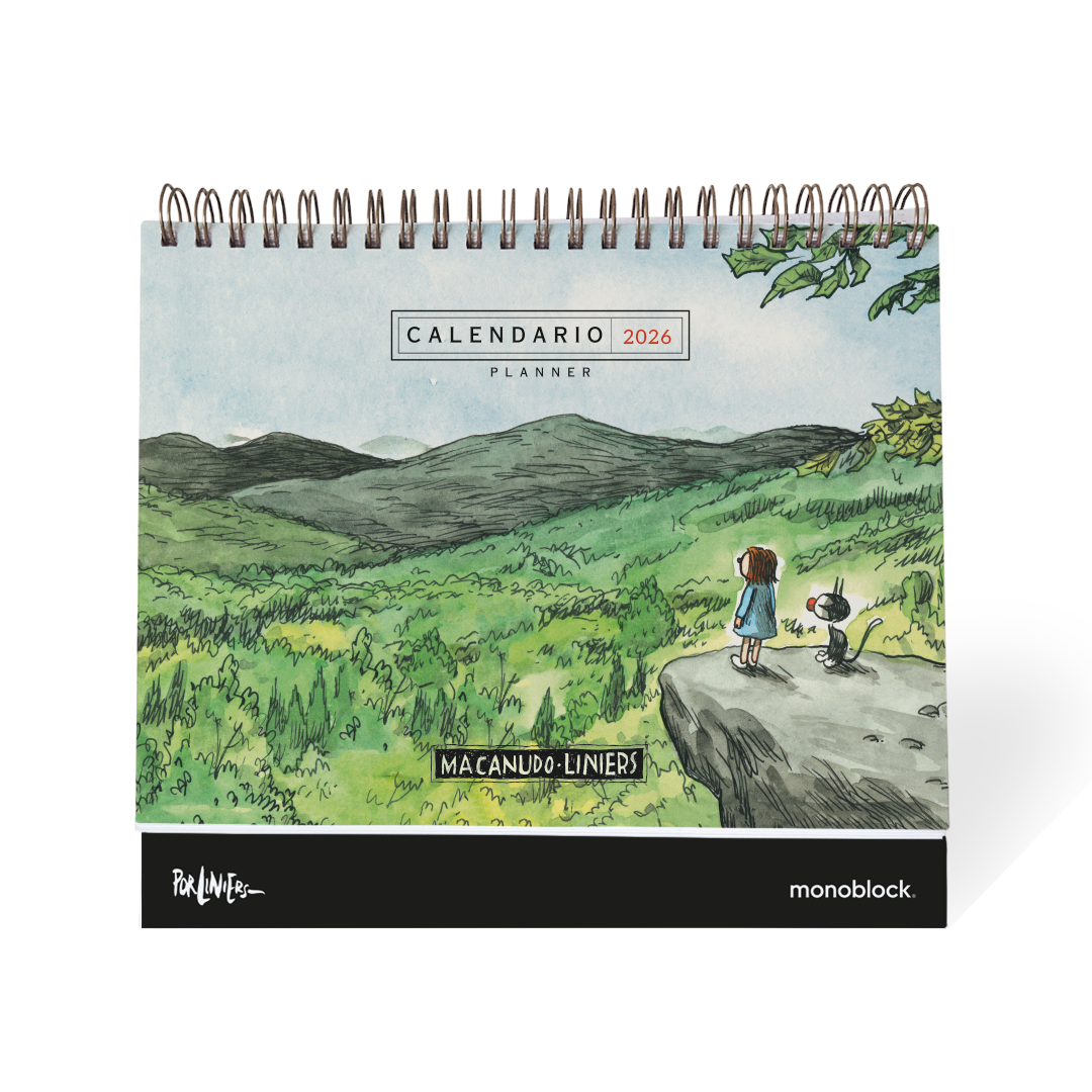 Calendario de mesa 2026 de Macanudo de Liniers