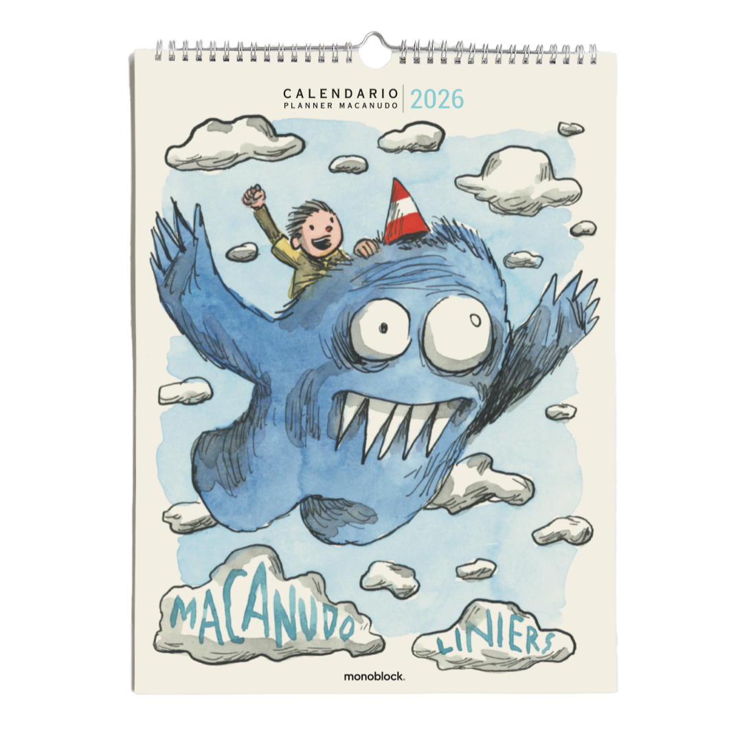 Calendario de pared 2026 de Macanudo de Liniers