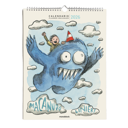 Calendario de pared 2026 de Macanudo de Liniers