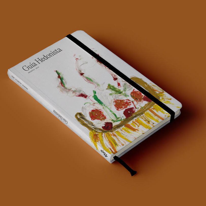 Guía Hedonista 2026 Anuario Gastronómico de Valencia con portada de Ferrán Adriá