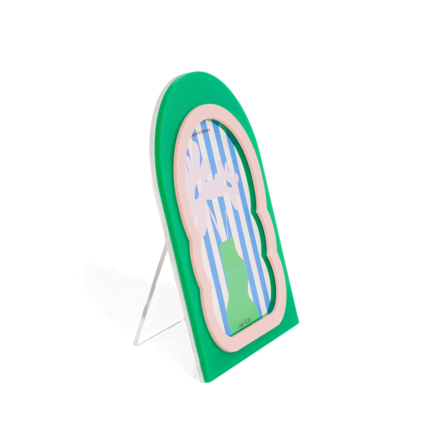 Marco Vértice verde de Helio Ferretti