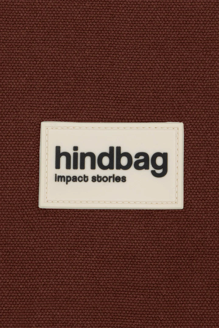 Bolsa Margault color chocolate de Hindbag