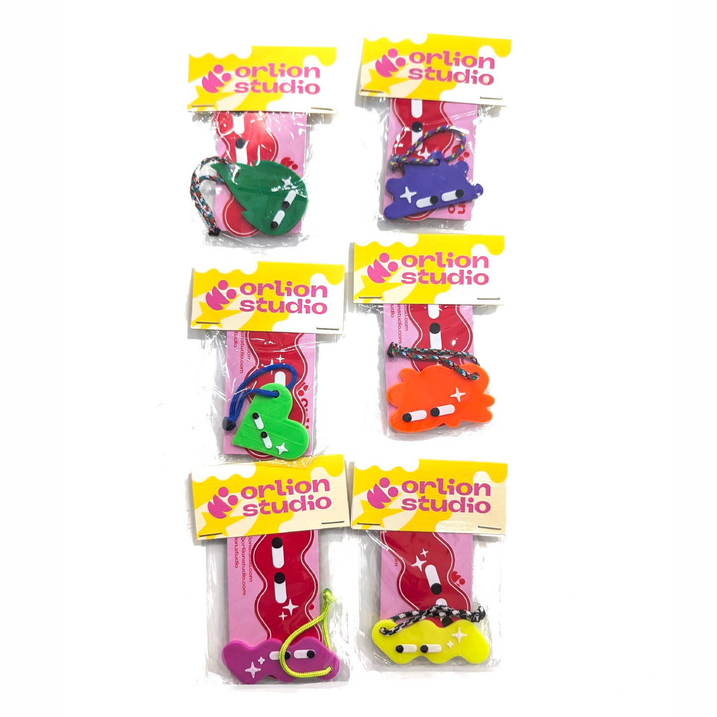 Llaveros funky de Orlion Studio