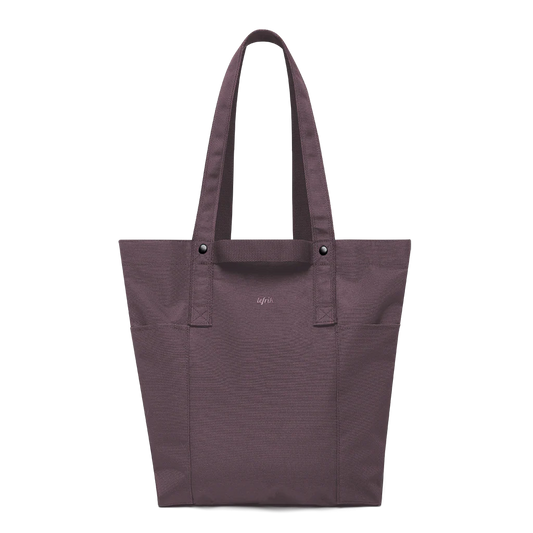 Bolso tote bag color berenjena de Lefrik