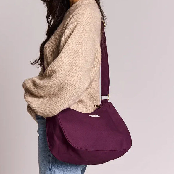 Bolsa Rosa color ciruela de Hindbag