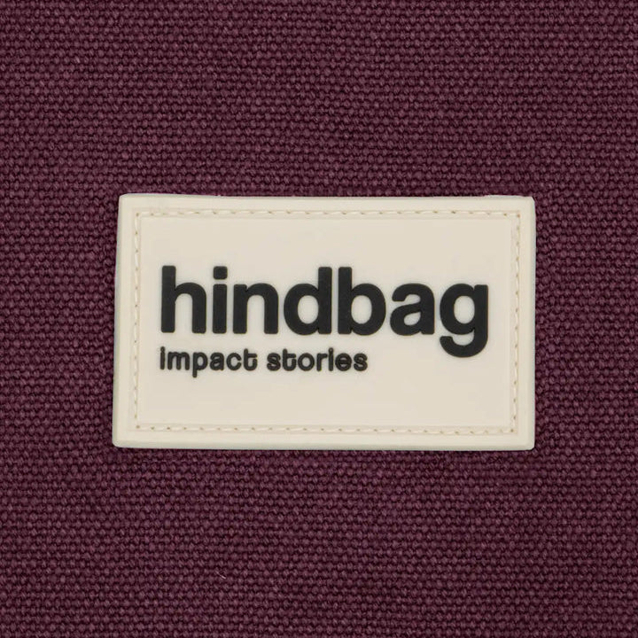 Bolsa Rosa color ciruela de Hindbag