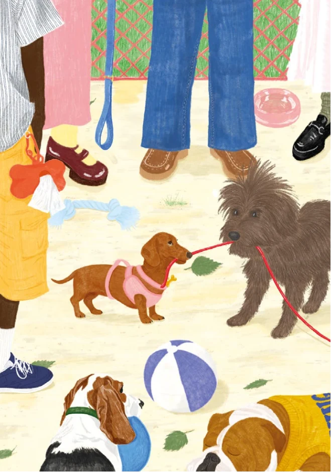 Puzzle de 100 piezas Sortir Le Chien - Jour Férié