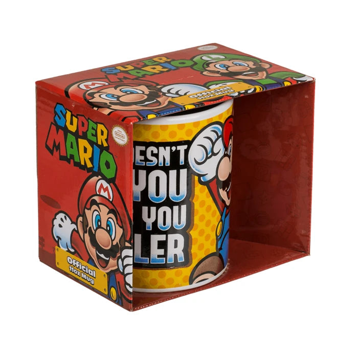 Taza oficial del videojuego Super Mario