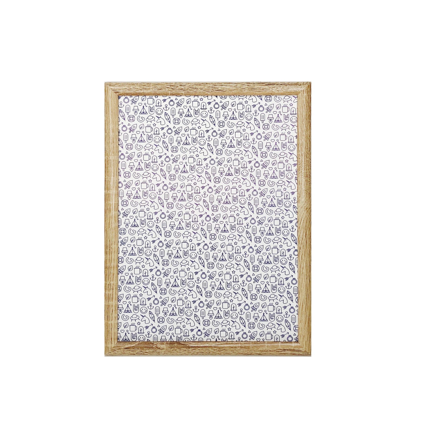 Marco color madera A4 (21x29,7 cm)