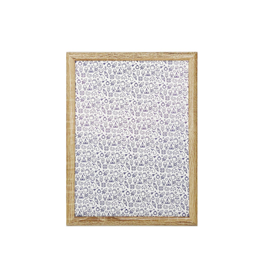 Marco color madera A4 (21x29,7 cm)