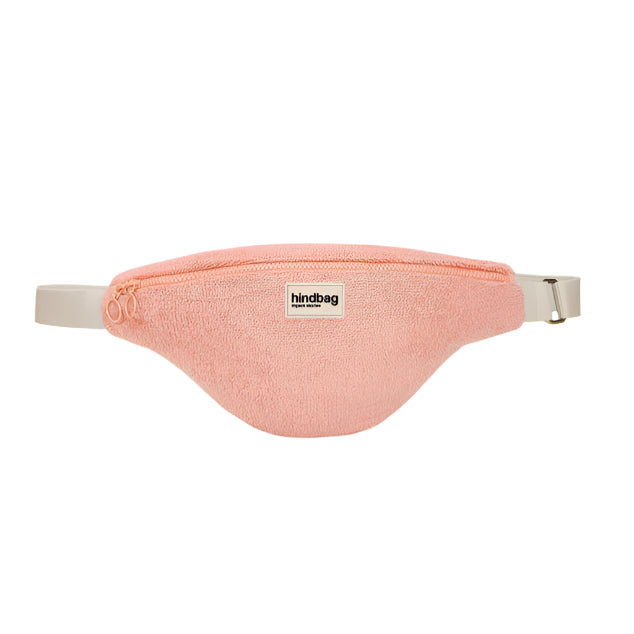 Riñonera Olivia Rizo rosa coral de Hindbag