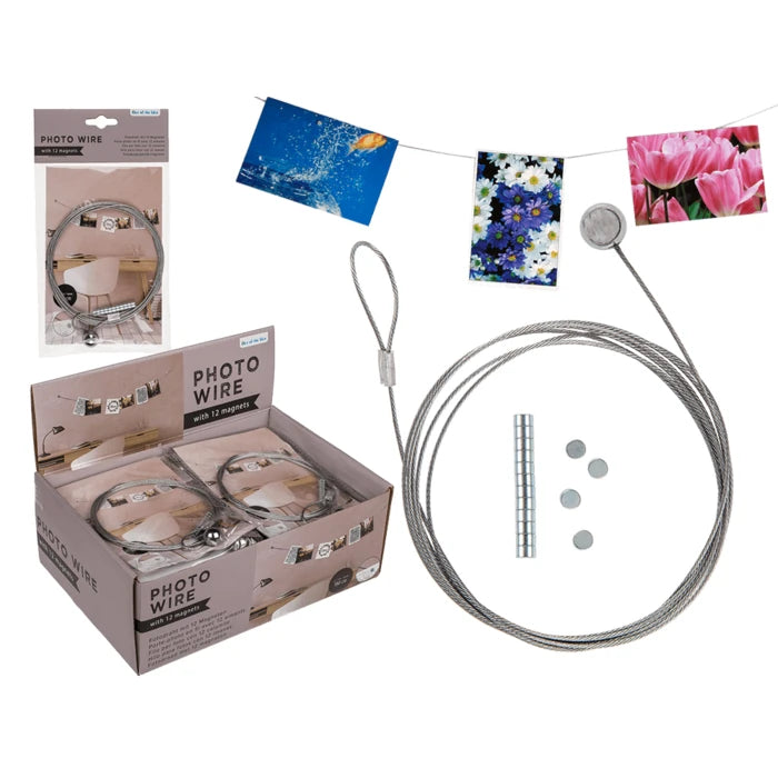 Photo Steel Wire with 12 Magnets