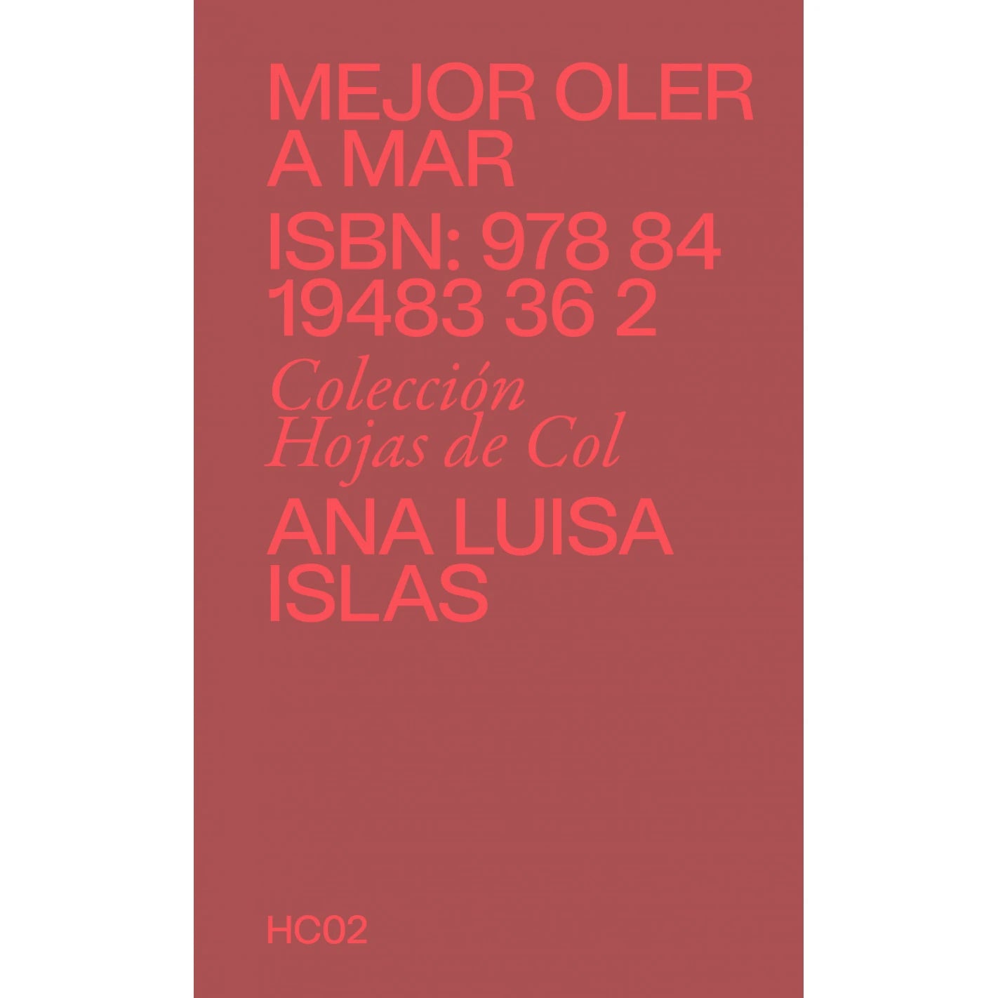 Portada del libro Mejor Oler a Mar, ensayo sobre la apropiación gastronómica y cultural