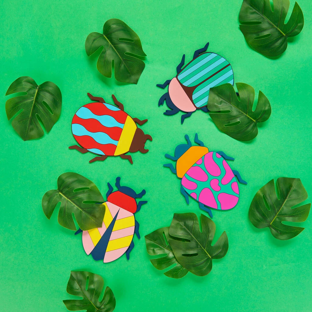 juego posavasos bichos