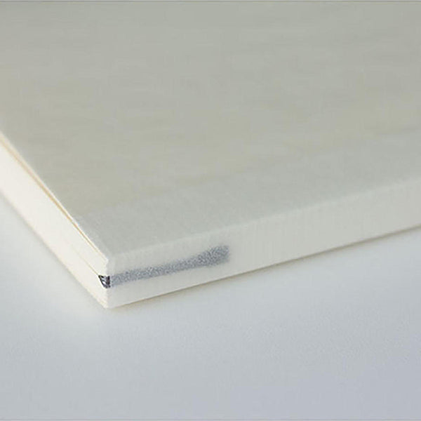 Lomo del cuaderno MD de Midori con papel japonés de alta calidad tamaño B6 Slim alargado con hojas a cuadros