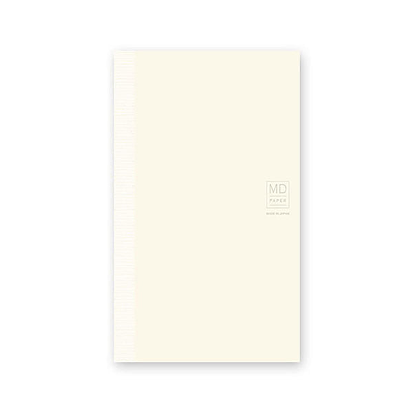 Cuaderno MD de Midori con papel japonés de alta calidad tamaño B6 Slim alargado con hojas a rayas