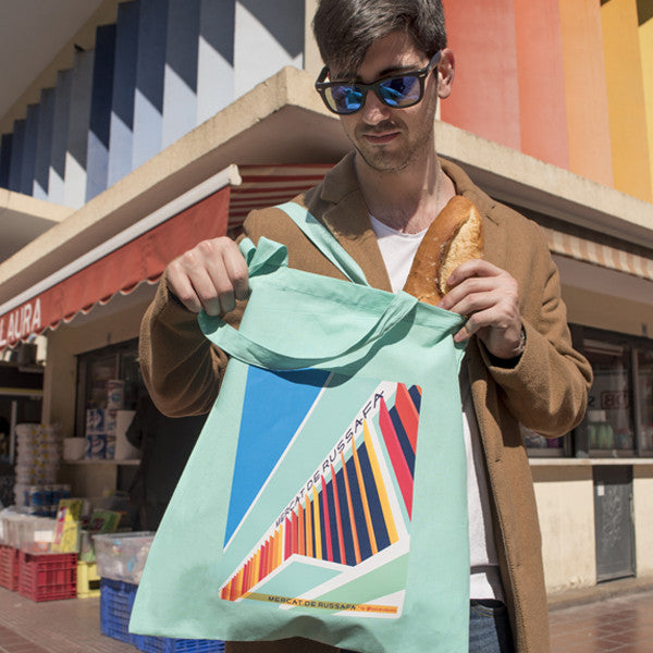 Bolsa Mercado Ruzafa Valencia diseño ecológico Atypical spanish