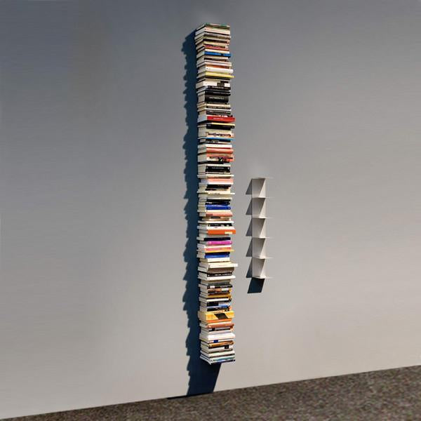 Combinación de tres estanterías Virtual en una sola columna con capacidad para cientos de libros