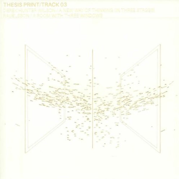 Portada del disco Thesis Track 3 A room with three windows de Rauelsson
