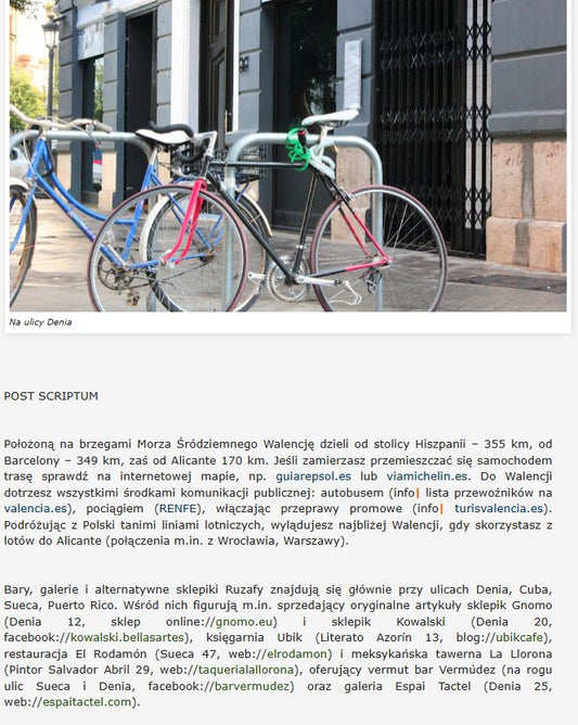 Na skrzyżowaniu ulic Ruzafy