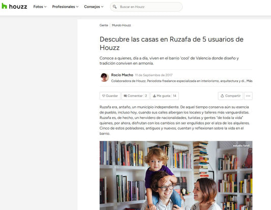 Descubre cómo se vive en Ruzafa de la mano de 5 'Houzzers'