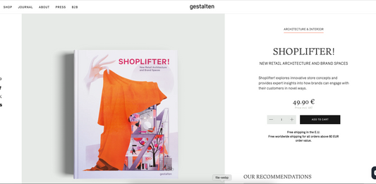 Shoplifter! New Retail Architecture & Interior and Brand Spaces