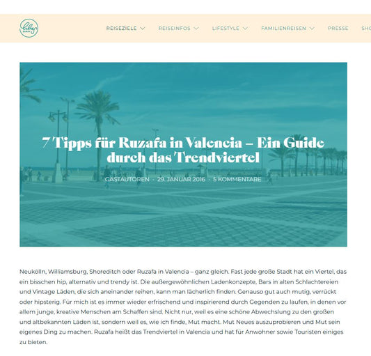 7 Tipps für Ruzafa in Valencia – Ein Guide durch das Trendviertel