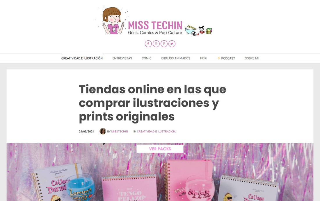 8 tiendas online en las que comprar ilustraciones y prints originales