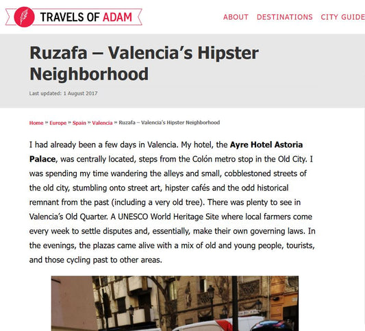 Ruzafa - Valencia's Hipster Neighborhood