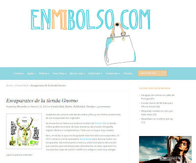 Escaparates de la tienda Gnomo