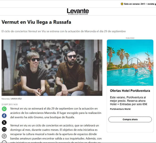 Vermut en Viu llega a Russafa