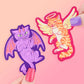 Pegatina Gato Diablo de Turtle's Soup
