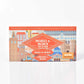 portada de libro pop-up con paisajes de valencia