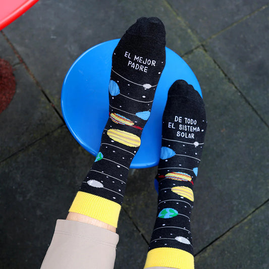 Calcetines El mejor Padre del Sistema Solar