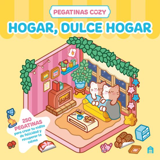 Cozy stickers Hogar, dulce hogar