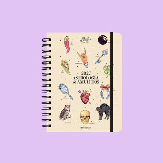 PREVENTA - Agenda semanal 2027 Amuleto - Bruja Moderna