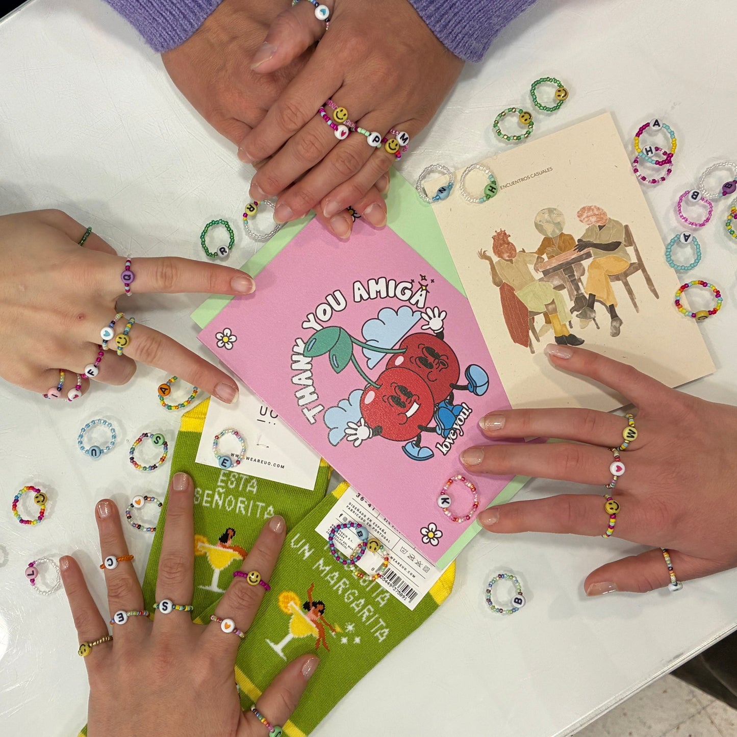 Tarjeta Thank you amiga de Laura Ortiz